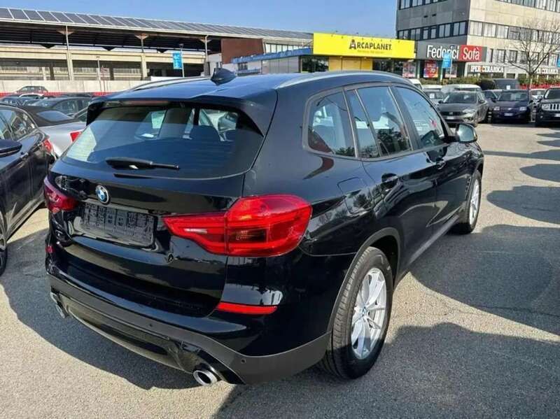 Usata BMW X3 Advantage 190 CV (139 kW) 2019 Nero SUV