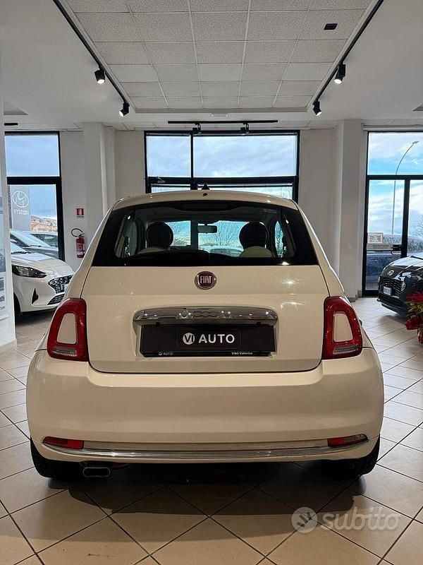 Usata Fiat 500 Lounge 69 CV (50 kW) 2016 Bianco Berlina