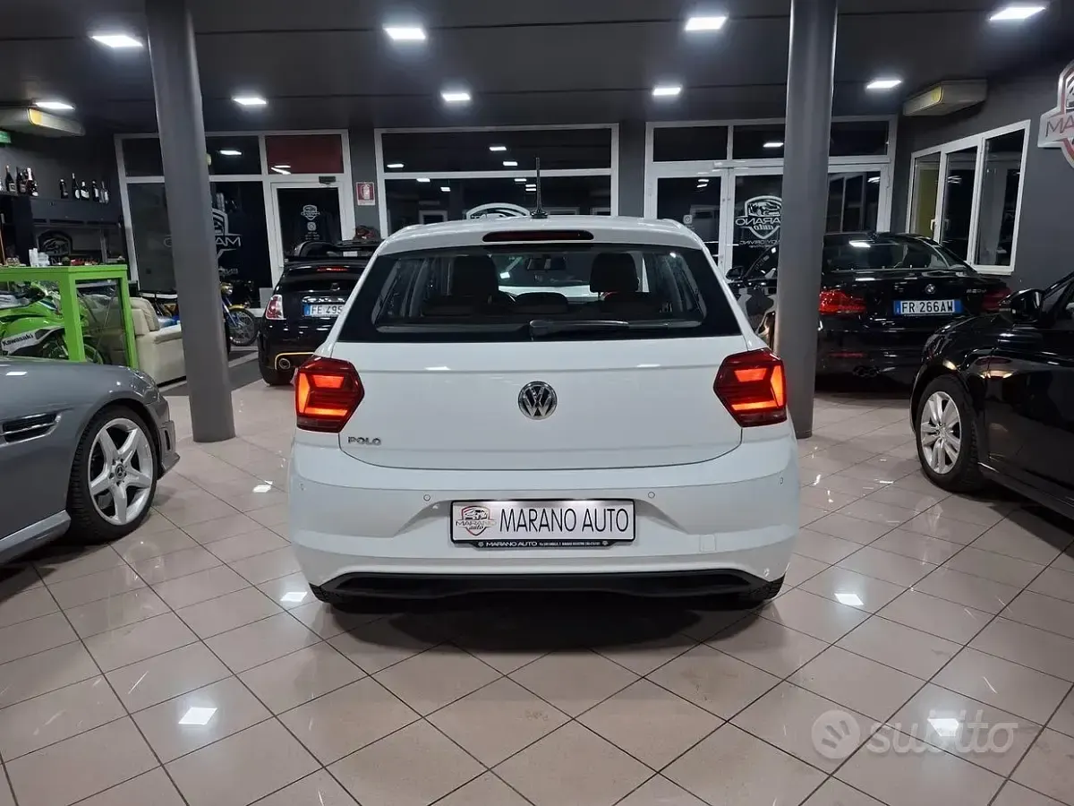 Usata VW Polo 95 CV (69 kW) 2018 Bianco Utilitaria