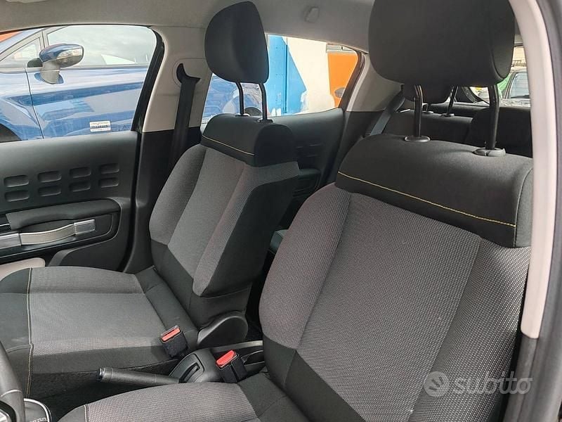 Usata Citroën C3 Live 82 CV (60 kW) 2018 Nero Utilitaria