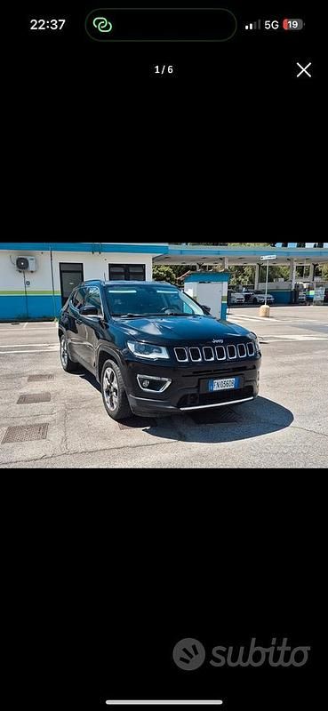 Usata Jeep Compass Limited 120 CV (88 kW) 2018 Nero SUV