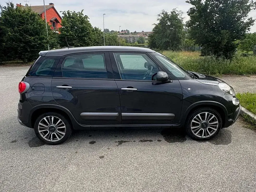 Usata Fiat 500L Cross 95 CV (69 kW) 2018 Nero Monovolume