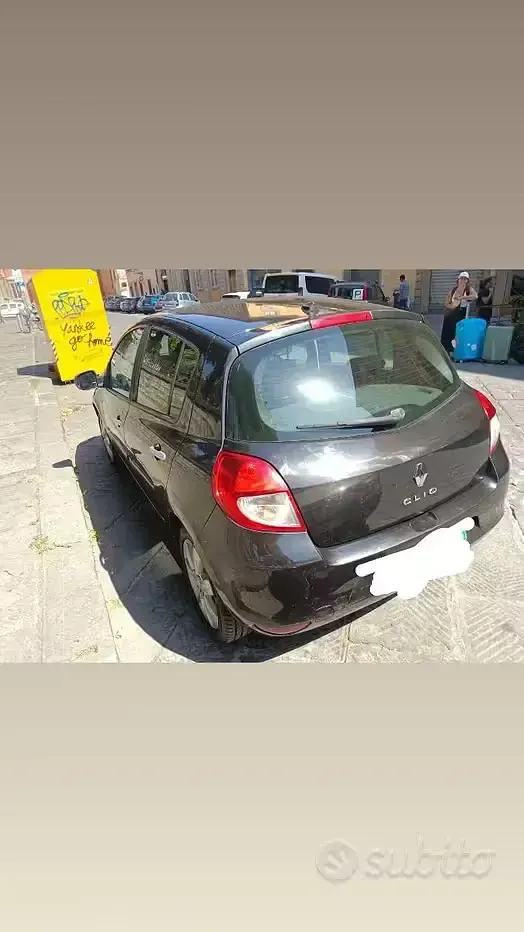 Usata Renault Clio II 101 CV (74 kW) 2010 Nero Berlina