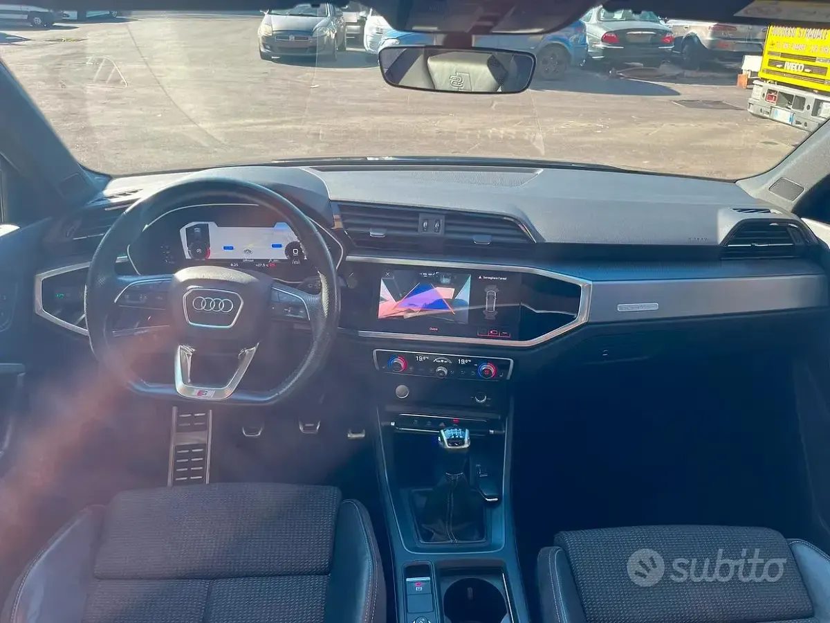 Usata Audi Q3 S-Line 150 CV (110 kW) 2020 Nero SUV