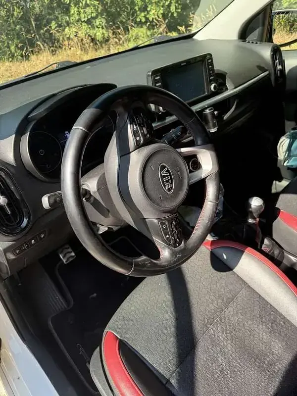 Usata Kia Picanto GT-Line 84 CV (61 kW) 2017 Bianco Utilitaria