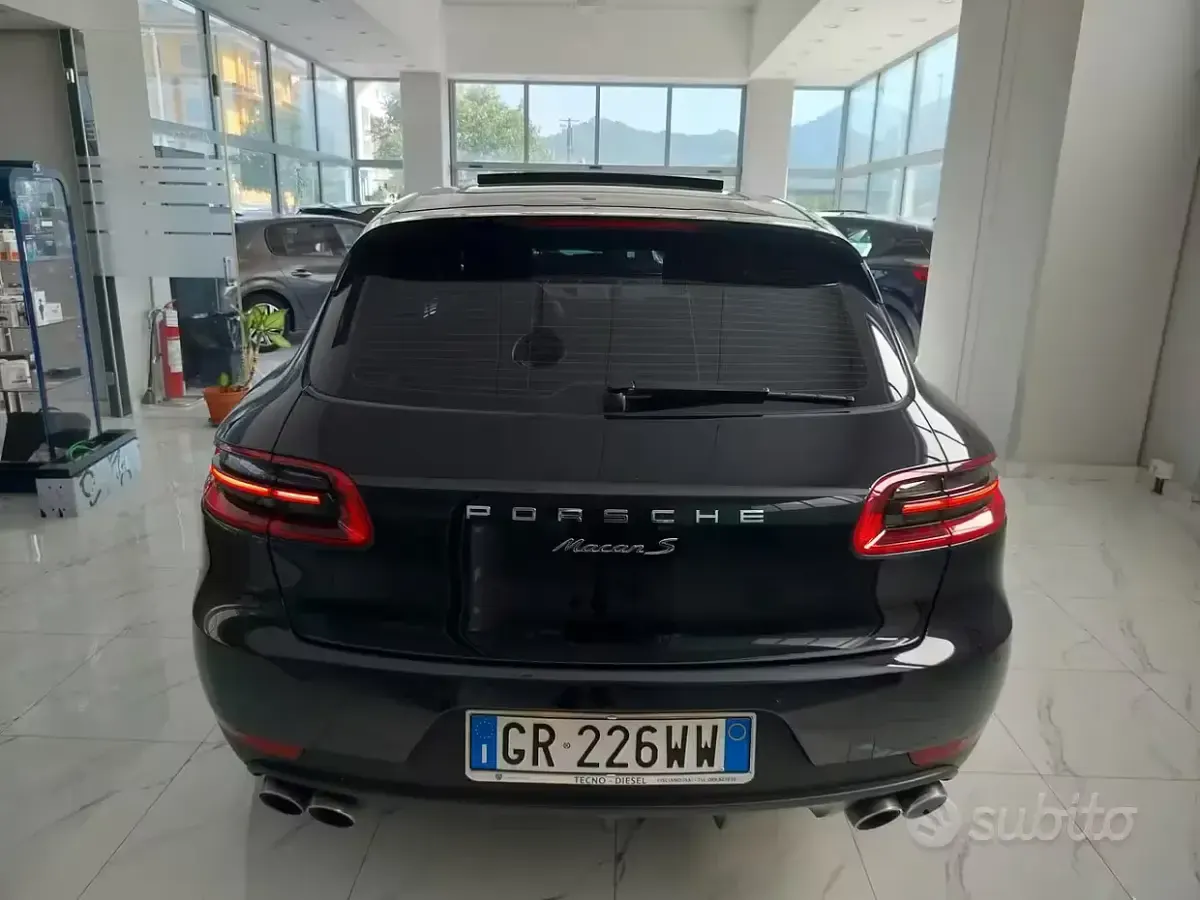 Usata Porsche Macan 250 CV (183 kW) 2016 Nero SUV