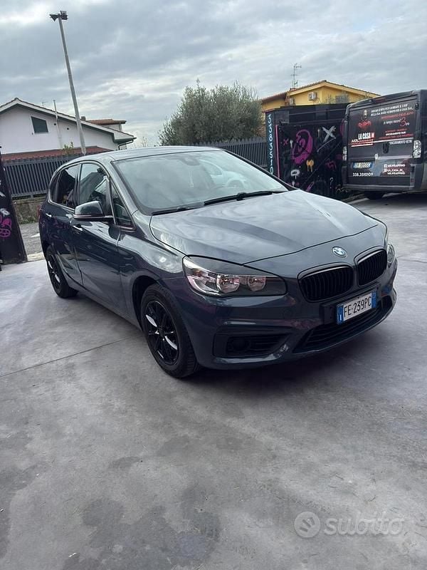 Usata BMW 216 116 CV (85 kW) 2016 Blu Monovolume