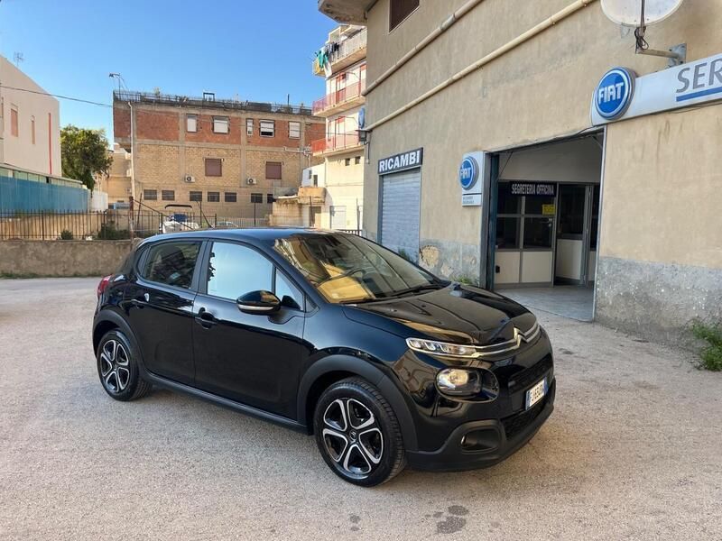 Nero Usata 2017 Citroën C3 Feel Due volumi | 7600 € (Buon prezzo) - Immagine 1/4