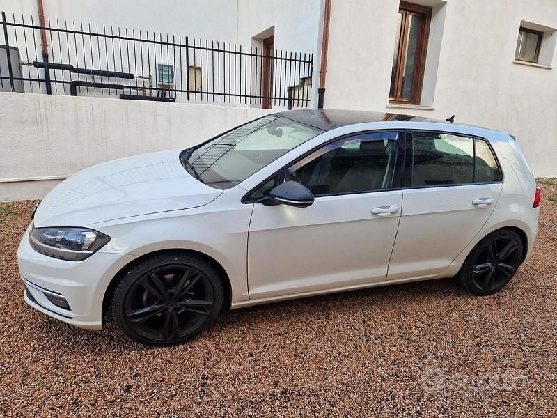Usata VW Golf VII 2018 Bianco Berlina