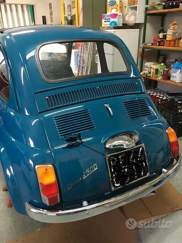 Usata Fiat 500 1960 Blu Utilitaria