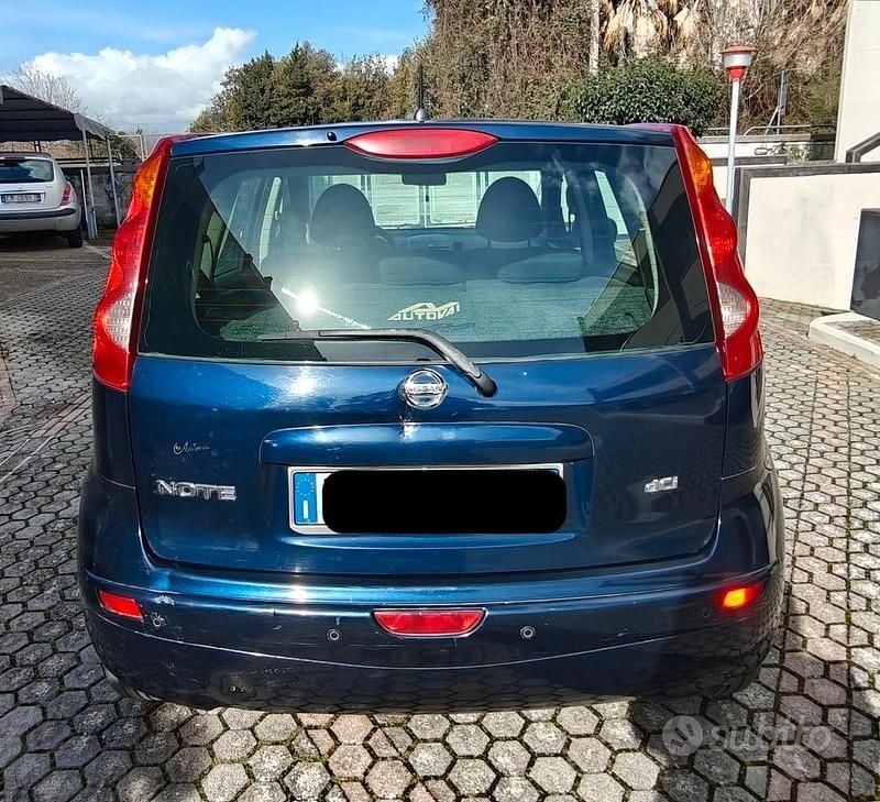 Usata Nissan Note 2008 Blu Utilitaria