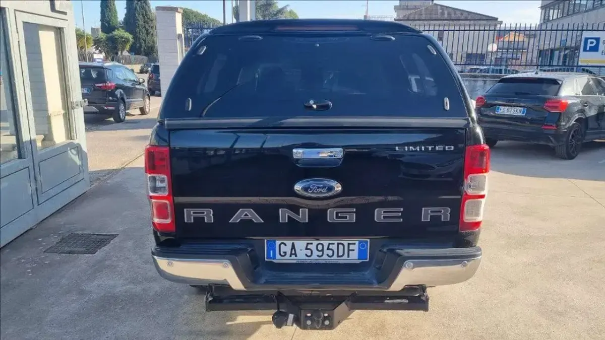 Usata Ford Ranger Limited 170 CV (125 kW) 2020 Nero Pick-up