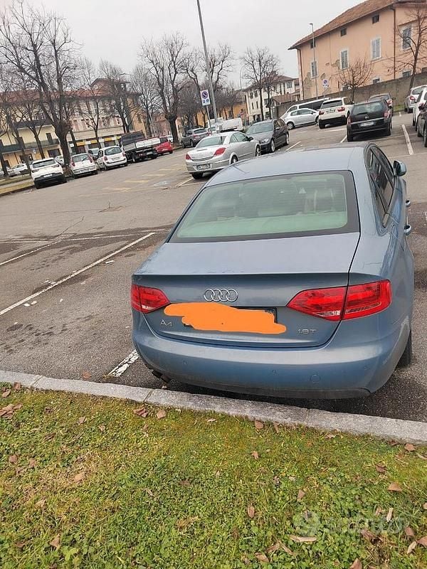Usata Audi A4 160 CV (117 kW) 2008 Blu Berlina