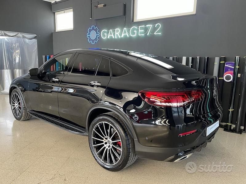 Usata Mercedes GLC300 Premium 245 CV (180 kW) 2019 Nero Coupé