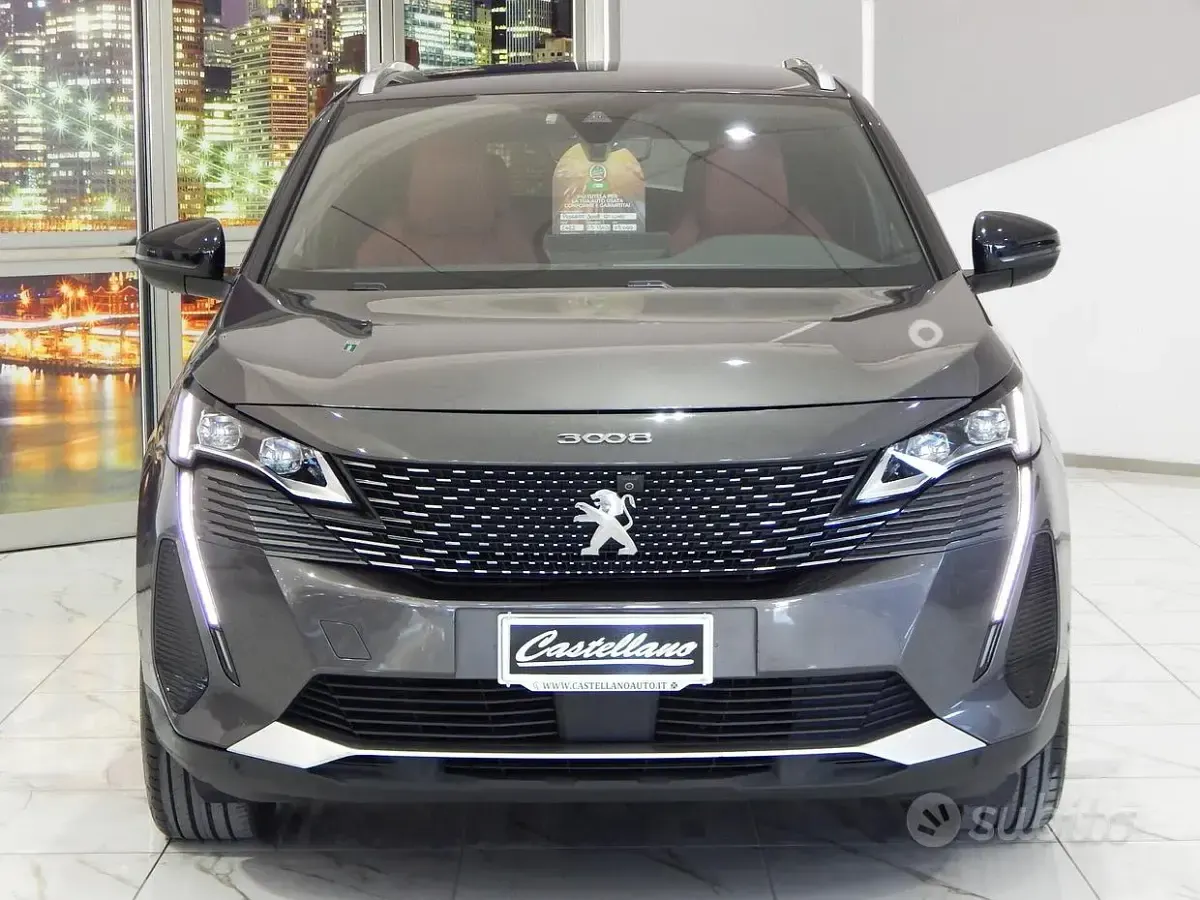 Usata Peugeot 3008 GT 131 CV (96 kW) 2021 Grigio SUV