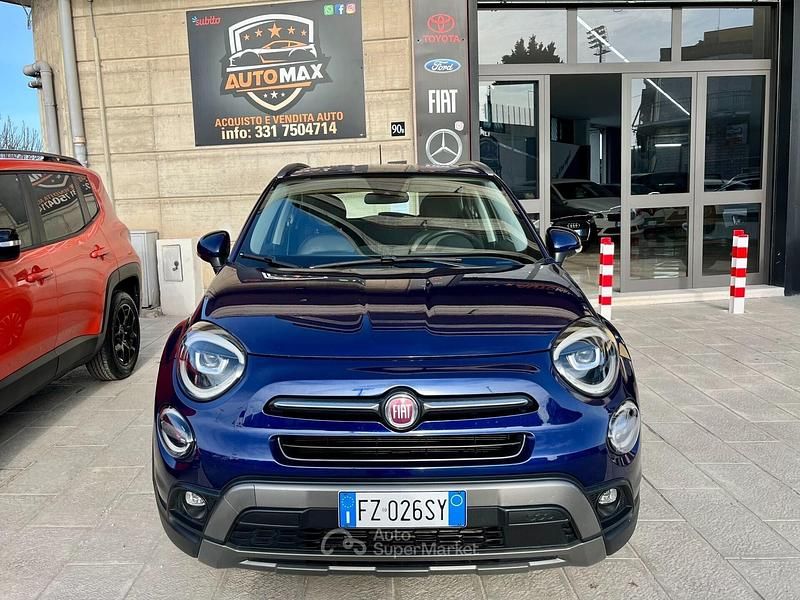 Begagnad Fiat 500X Cross 95 HK (69 kW) 2019 Blå SUV
