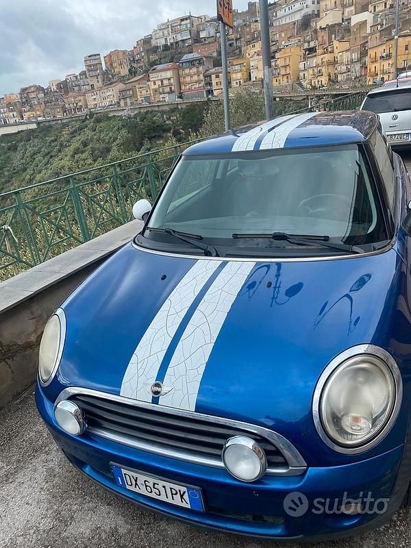 Usata Mini Cooper 95 CV (69 kW) 2009 Blu Utilitaria