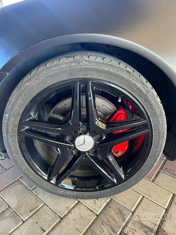 Usata Mercedes SLK200 183 CV (134 kW) 2009 Nero Cabrio