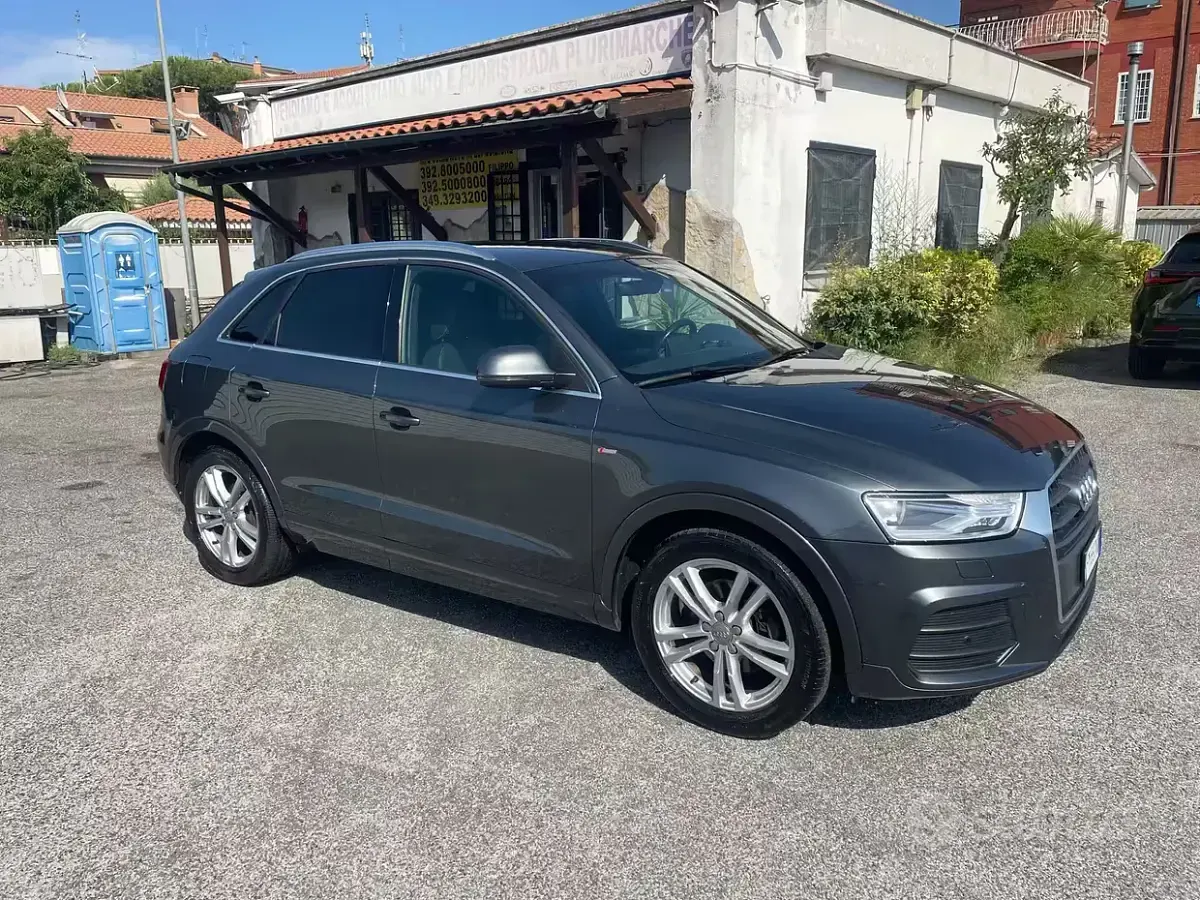 Usata Audi Q3 S-Line 150 CV (110 kW) 2016 Grigio SUV
