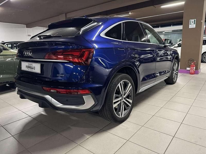 Usata Audi Q5 S-line plus 204 CV (150 kW) 2022 Blu/azzurro SUV