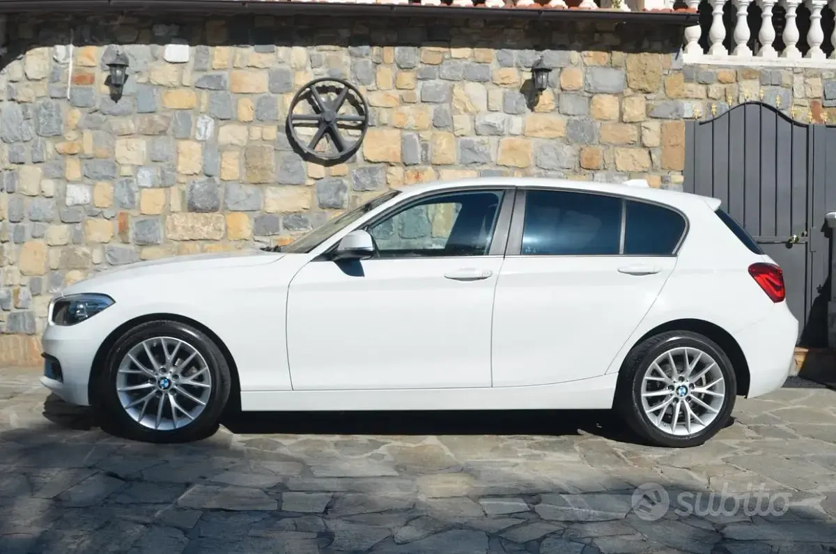 Usata BMW 118 Comfort Edition 136 CV (100 kW) 2015 Bianco Utilitaria