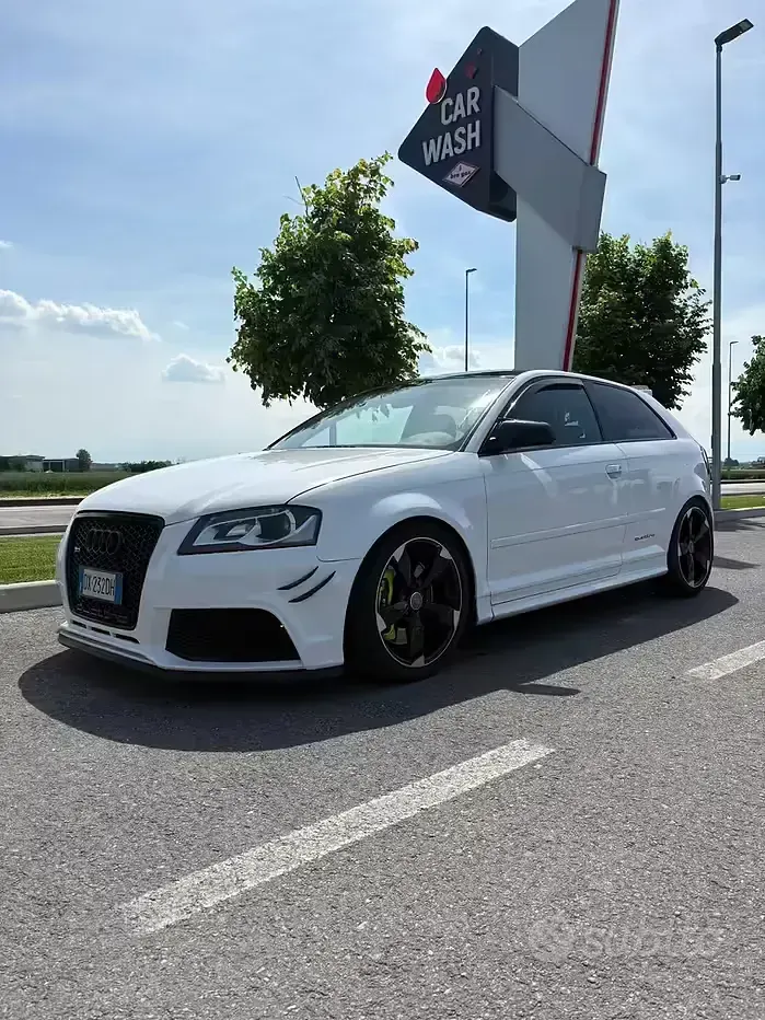 Usata Audi S3 Design 265 CV (194 kW) 2008 Bianco Utilitaria