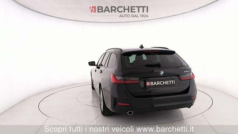 Usata BMW 318 Advantage 150 CV (110 kW) 2022 Nero Station wagon