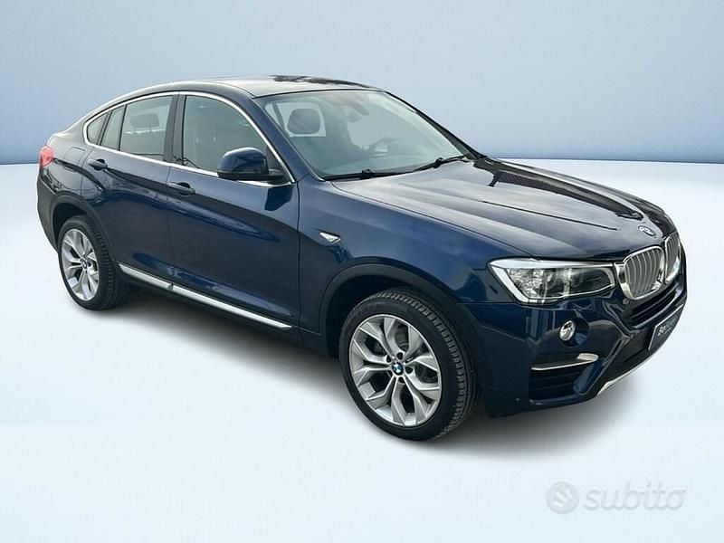 Usata BMW X4 xLine 190 CV (139 kW) 2016 Blu SUV