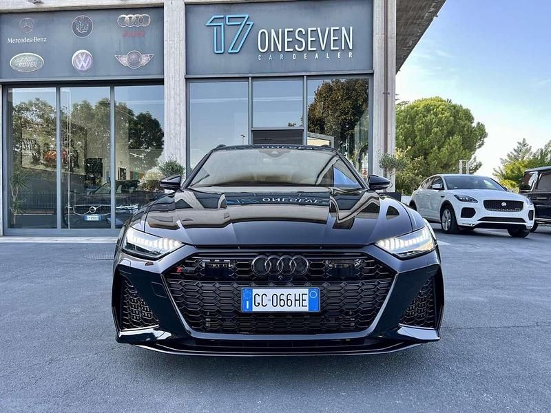 Usata Audi RS6 Ambiente 600 CV (441 kW) 2020 Nero Station wagon