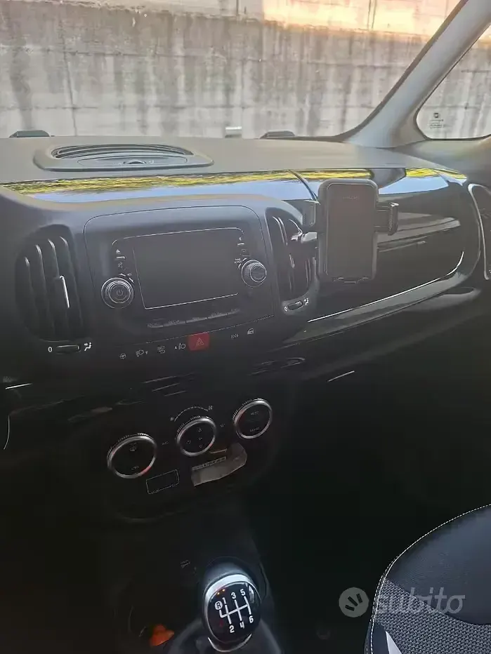 Usata Fiat 500L Trekking 120 CV (88 kW) 2017 Nero Monovolume