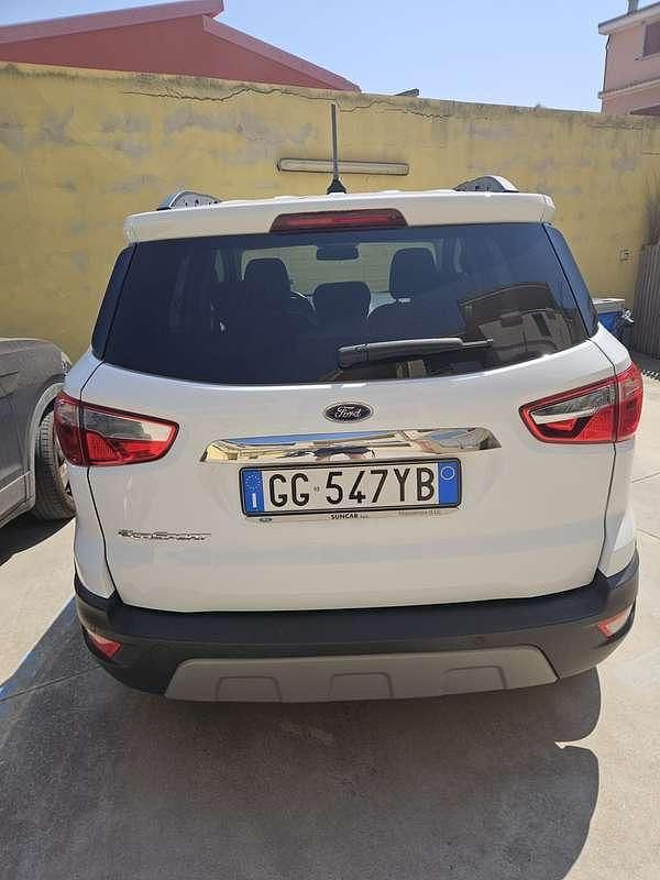 Usata Ford Ecosport Titanium S 125 CV (91 kW) 2021 Bianco SUV