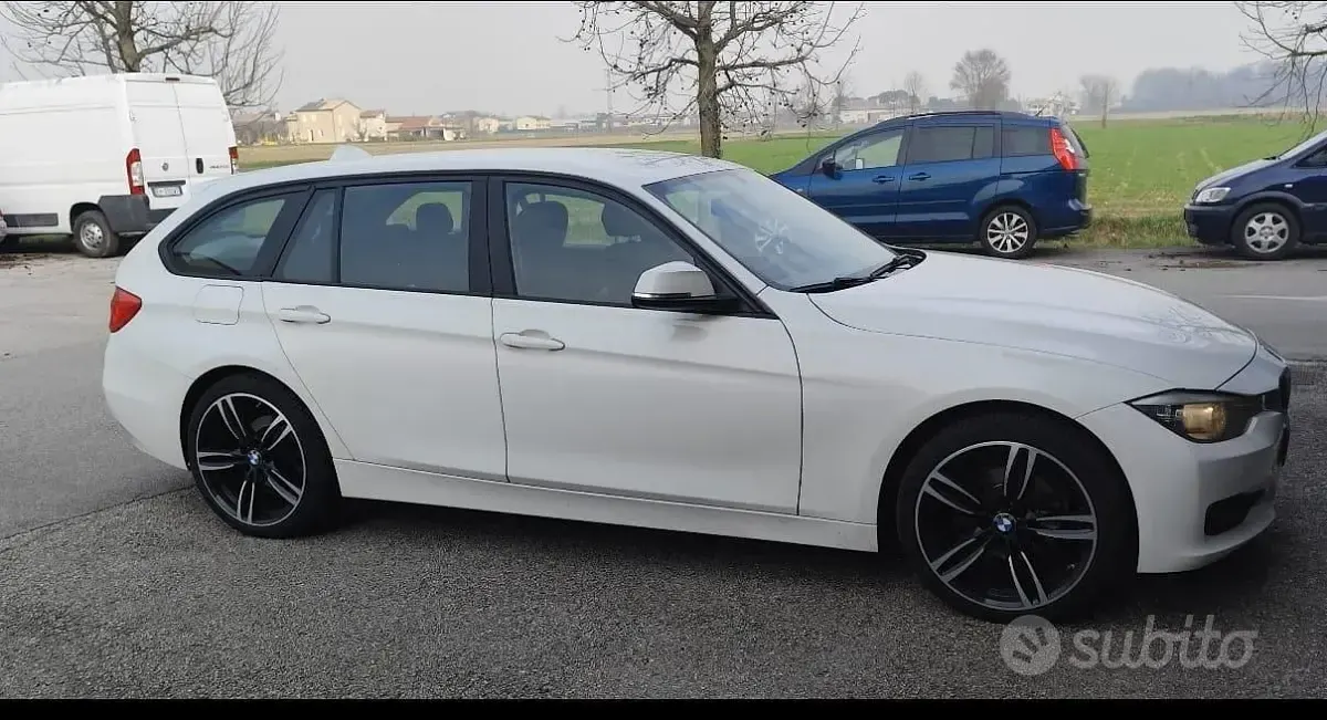 Usata BMW 316 116 CV (85 kW) 2015 Bianco Station wagon