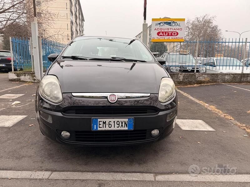 Usata Fiat Punto Evo S 69 CV (50 kW) 2012 Nero Utilitaria