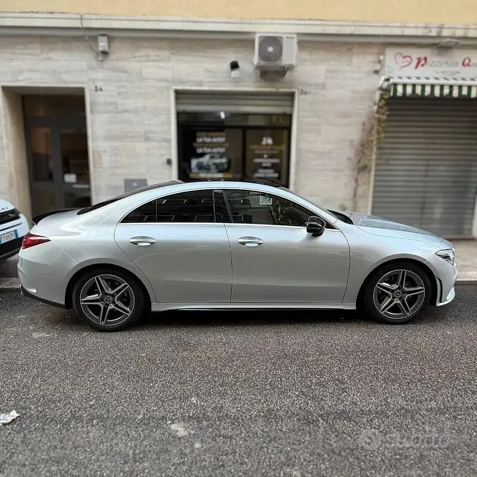 Usata Mercedes CLA200 Premium 150 CV (110 kW) 2023 Grigio Coupé