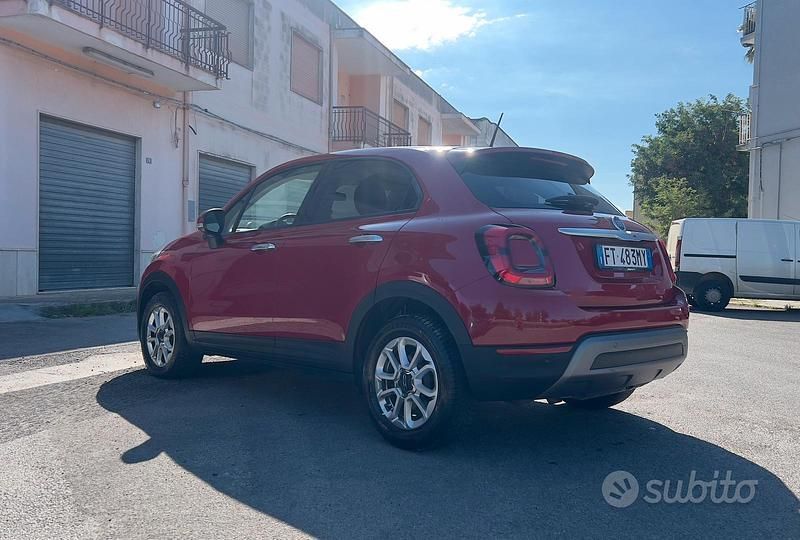 Usata Fiat 500X Cross 120 CV (88 kW) 2018 Rosso SUV