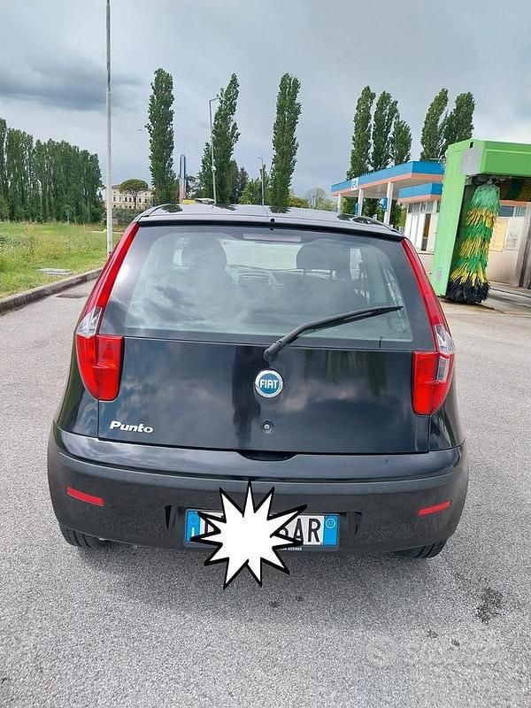 Usata Fiat Punto Active 60 CV (44 kW) 2007 Nero Utilitaria