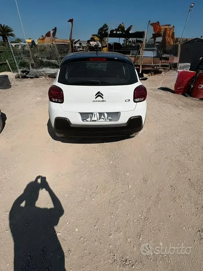 Usata Citroën C3 102 CV (75 kW) 2021 Bianco Utilitaria