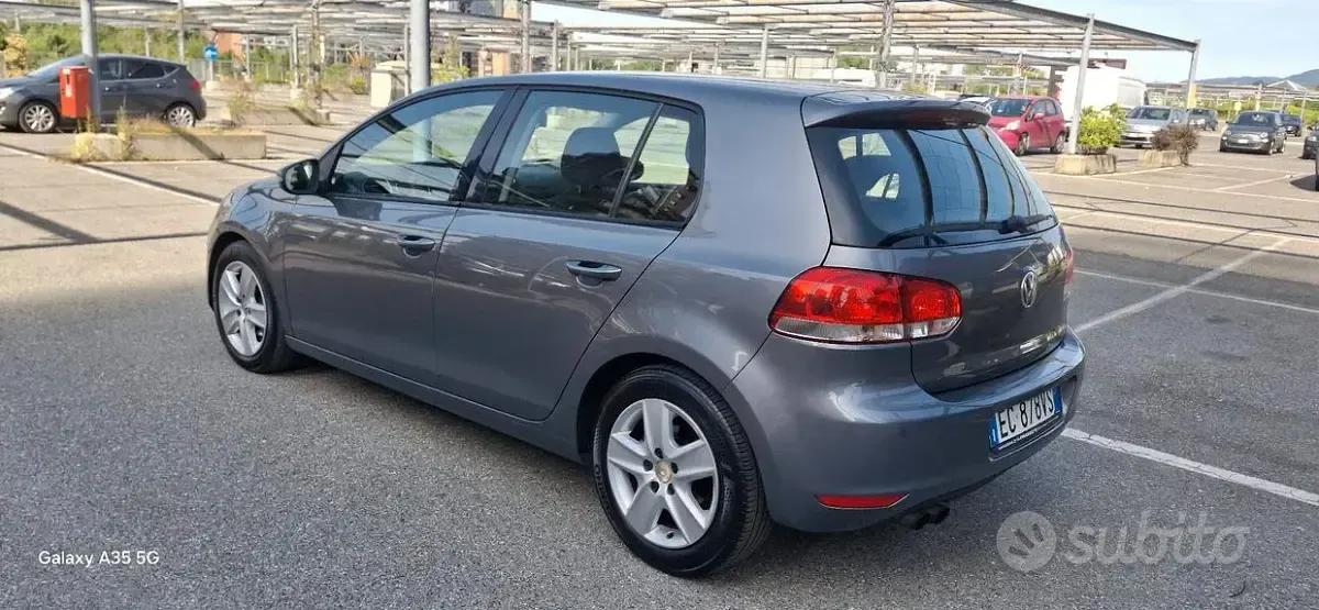Usata VW Golf VI 110 CV (80 kW) 2010 Grigio Utilitaria