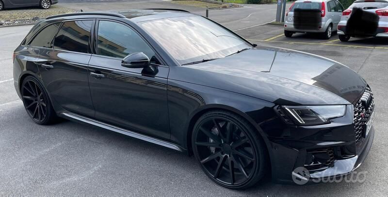 Usata Audi RS4 2018 Nero Station wagon