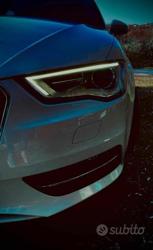 Usata Audi A3 S-Line 150 CV (110 kW) 2015 Bianco Berlina