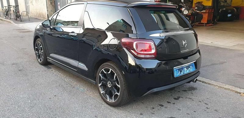 Usata Citroën DS3 Cabriolet 82 CV (60 kW) 2014 Nero Cabrio