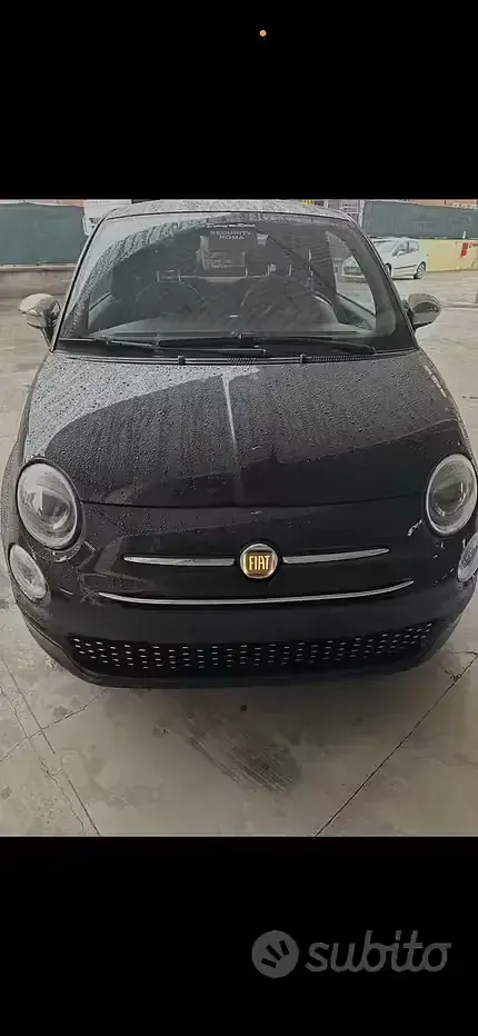 Usata Fiat 500 69 CV (50 kW) 2020 Nero Berlina