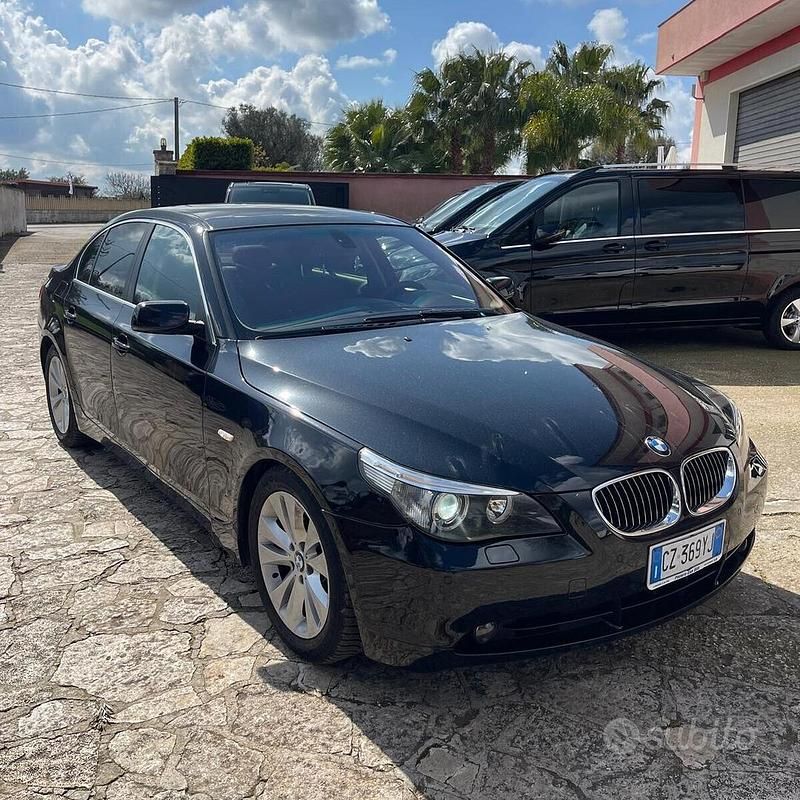 Usata BMW 525 177 CV (130 kW) 2006 Nero Berlina