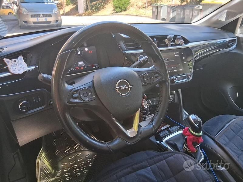 Usata Opel Corsa 102 CV (75 kW) 2021 Nero Berlina