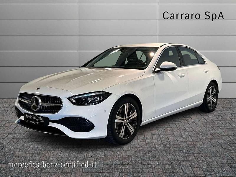 Bianco Usata 2024 Mercedes C200 Advanced Tre volumi | 37.400 € (Super prezzo) - Immagine 1/4