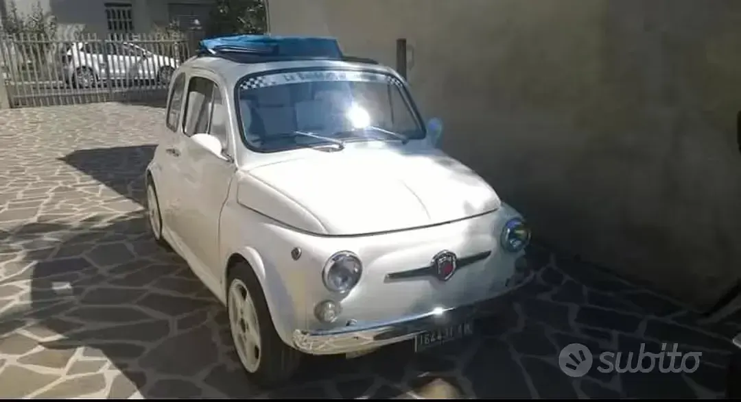 Usata Fiat 500 1970 Bianco Utilitaria