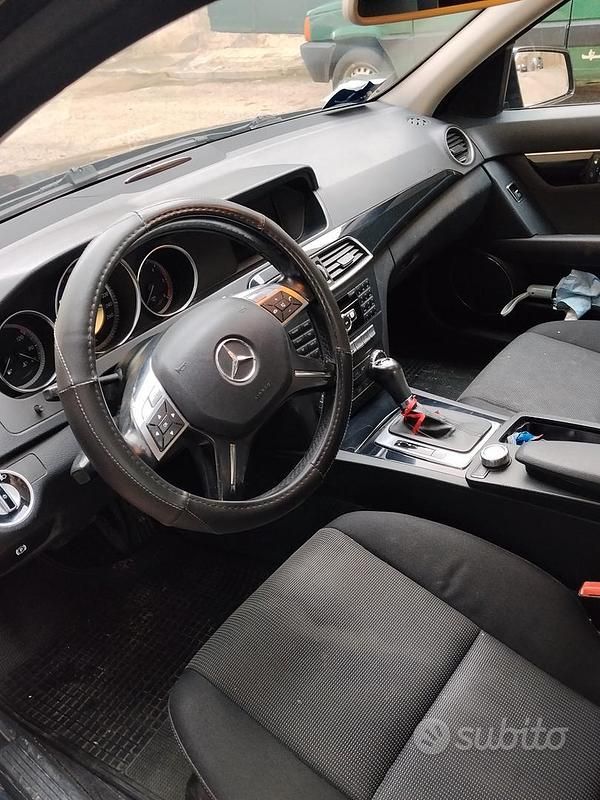 Usata Mercedes C200 2012 Nero Berlina