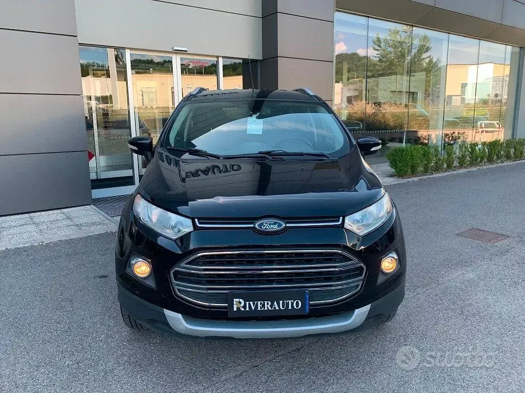 Usata Ford Ecosport Titanium S 95 CV (69 kW) 2017 Nero SUV
