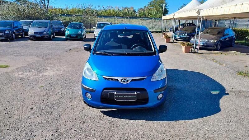 Usata Hyundai i10 66 CV (48 kW) 2009 Blu Utilitaria