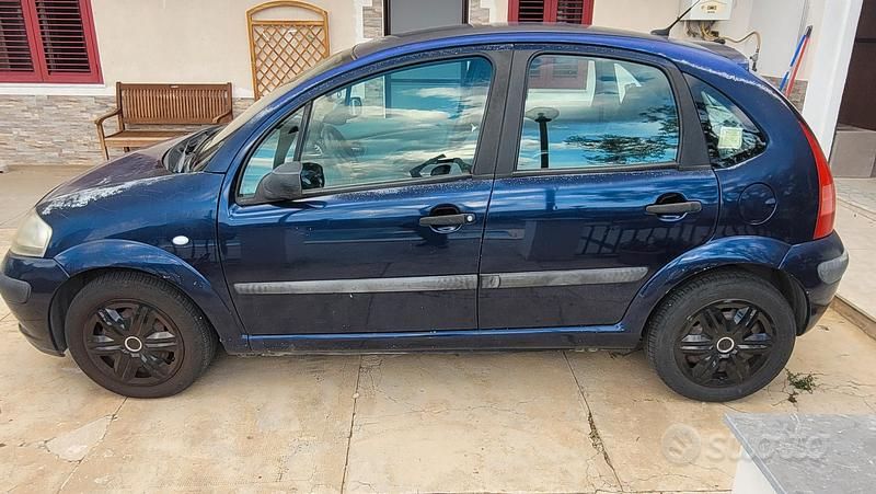 Usata Citroën C3 92 CV (67 kW) 2003 Blu Utilitaria